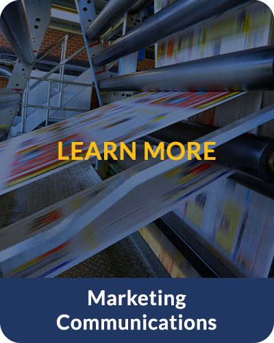 Marketing Communications button down