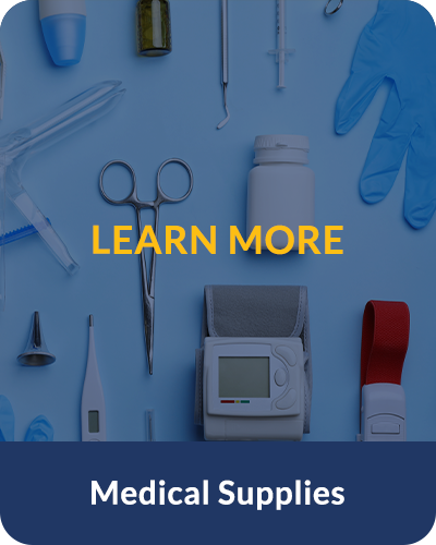 Medical Supplies button down